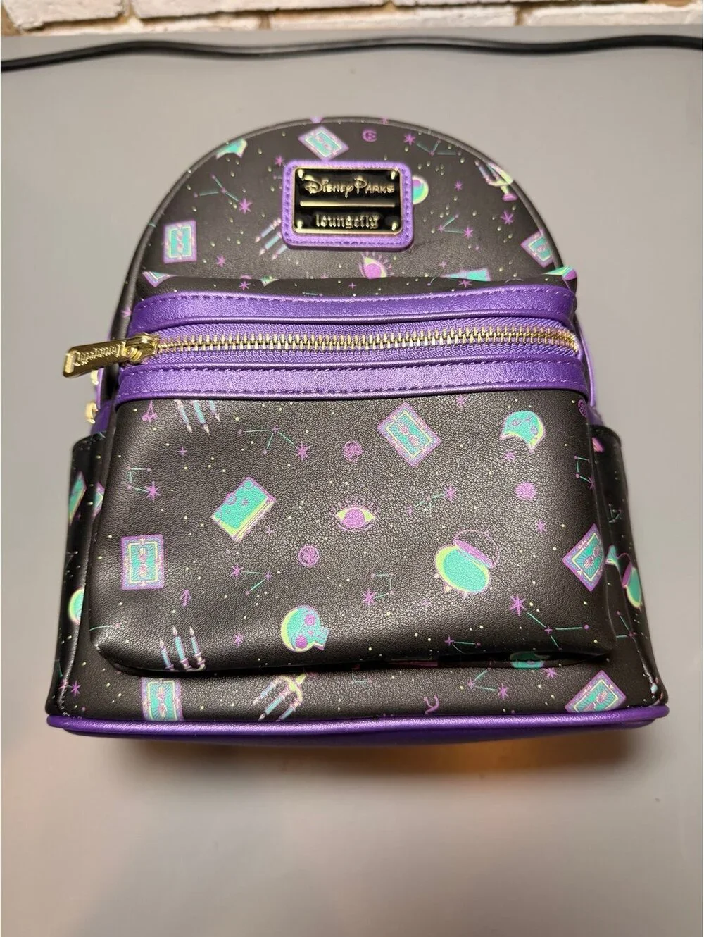 Loungefly Disney Hocus Pocus Mini Backpack Spellbook Print